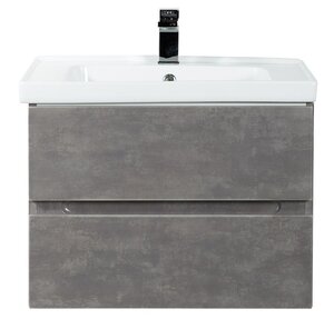 Изображение товара Тумба под раковину Art&Max Techno 70 см подвесная, айс какао, AM-Techno-700-2C-SO-FC305