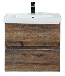 Изображение товара Тумба под раковину Art&Max Techno 60 см подвесная, дуб бомонд лофт, AM-Techno-600-2C-SO-LW646