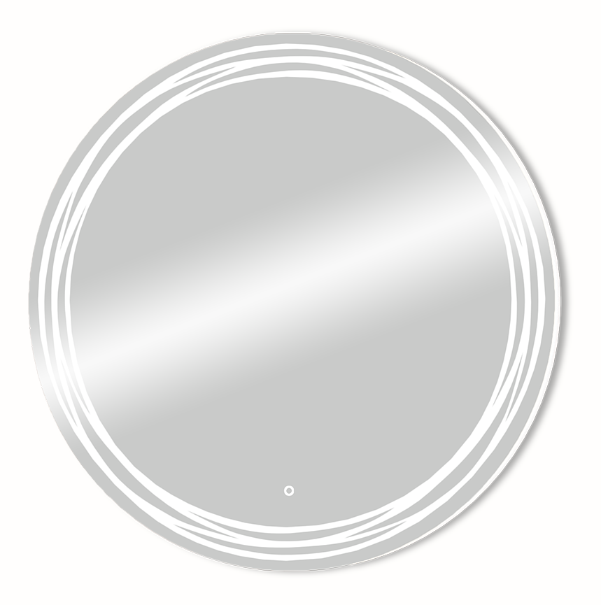 Изображение товара Зеркало Art&Max Bologna 77 см с подсветкой и антизапотеванием AM-Bol-D770-DS-F-H