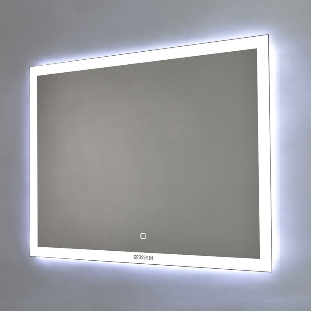 Изображение товара Зеркало Grossman Classic 80x60 см с подсветкой, сенсорный выключатель