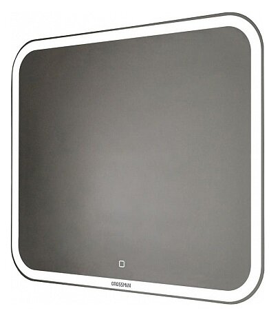 Изображение товара Зеркало Grossman Comfort 80 x 55 см с подсветкой, сенсорным выключателем Изображение товара Зеркало Grossman Comfort 80 x 55 см с подсветкой, сенсорным выключателем