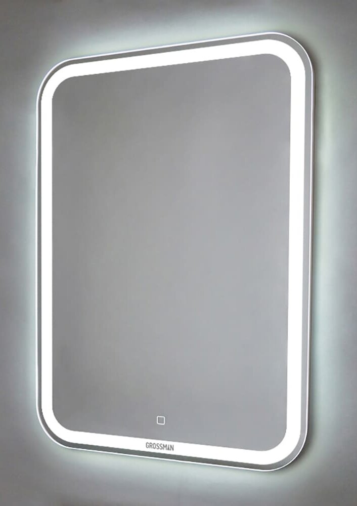 Изображение товара Зеркало Grossman Elegans 55x80 с подсветкой, сенсорный выключатель