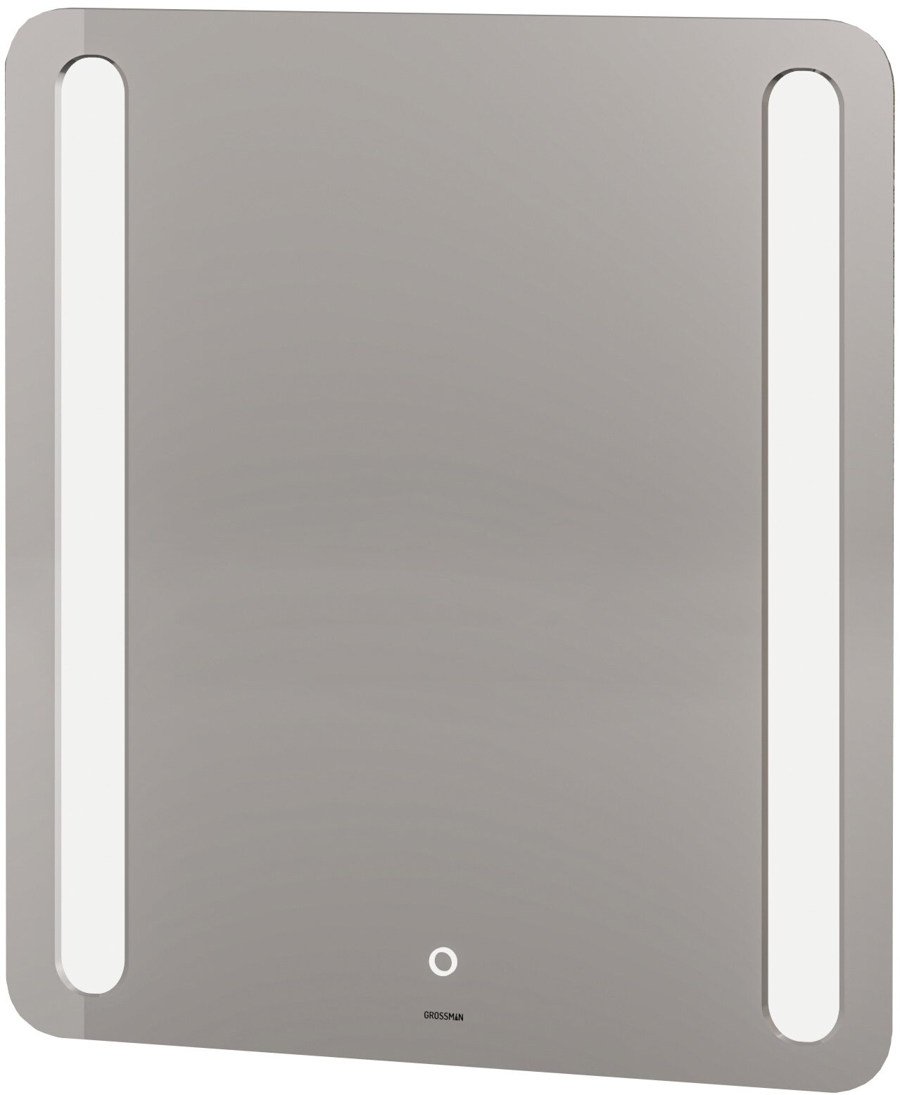 Изображение товара Зеркало Grossman Lara 60x80 см с подсветкой сенсорным выключателем гравировкой