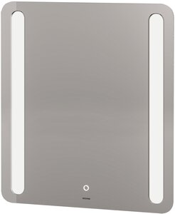 Изображение товара Зеркало Grossman Lara 60 x 80 см с подсветкой, сенсорный выключатель, гравировка, 136080