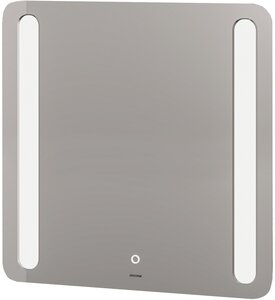Изображение товара Зеркало Grossman Lara 80 x 80 см с подсветкой, сенсорный выключатель, гравировка, 138080