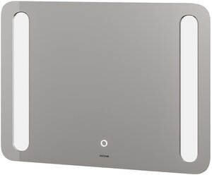 Изображение товара Зеркало Grossman Lara 100 x 80 см с подсветкой, сенсорный выключатель, гравировка, 1310080
