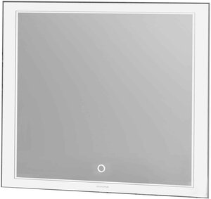 Изображение товара Зеркало Grossman Sirius 80 x 70 см с подсветкой, сенсорный выключатель, 128070