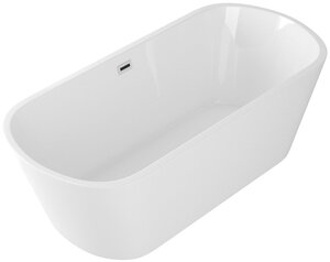 Изображение товара Ванна акриловая Grossman 180 x 80 см, отдельностоящая, белая, GR-1502