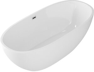 Изображение товара Ванна акриловая Grossman 170 x 80 см, отдельностоящая, белая, GR-1701