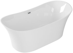 Изображение товара Ванна акриловая Grossman 170 x 80 см, отдельностоящая, белая, GR-2101