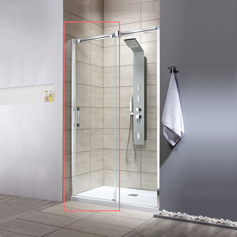 Изображение товара Душевая дверь Radaway Espera KDJ, DWJ 495 R, 49.5 х 200 см, стекло прозрачное, профиль хром, правая, 380495-01R