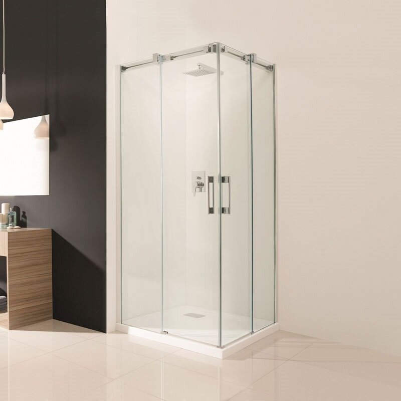 Изображение товара Душевая дверь Radaway Espera KDD 120/L, 120 х 200 см, стекло прозрачное, профиль хром, левая, 380153-01L