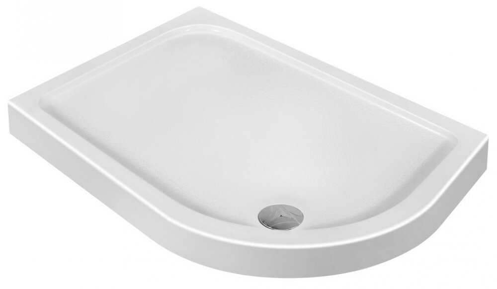 Изображение товара Душевой поддон Grossman 120x90 см асимметричный белый