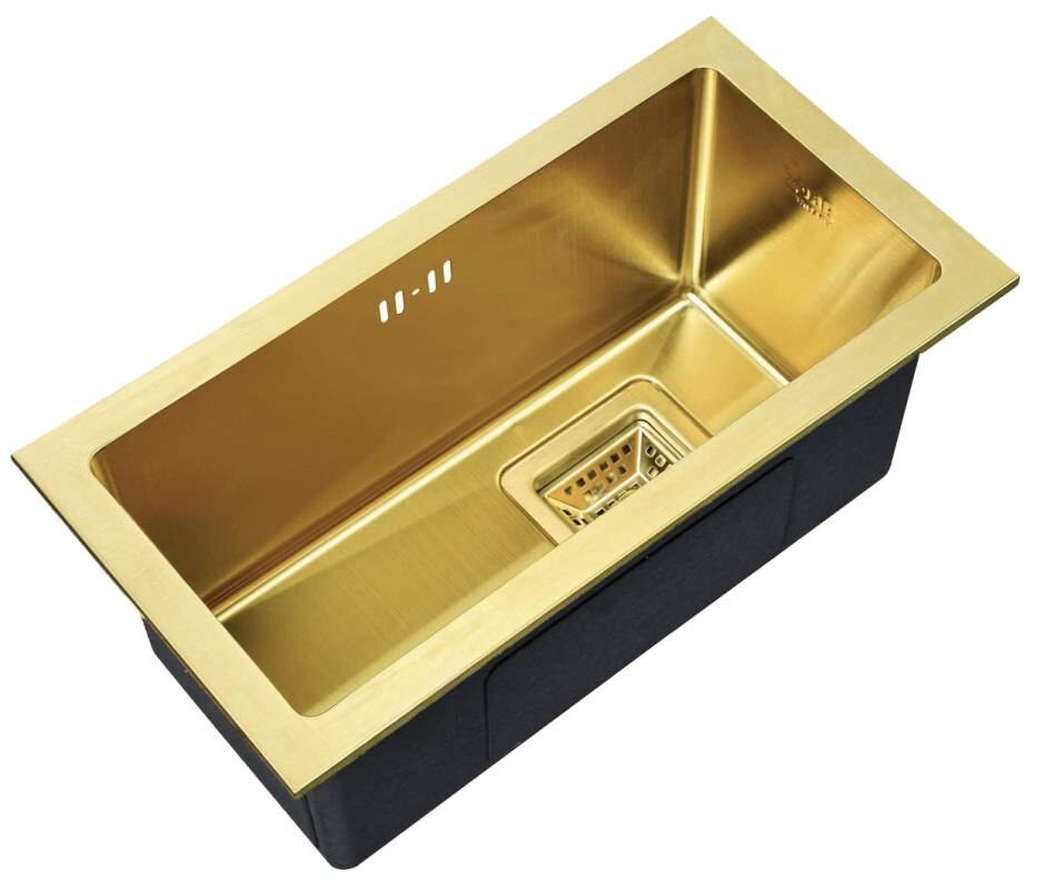 Изображение товара Мойка Zorg SZR-2344-G BRONZE PVD Изображение товара Мойка Zorg SZR-2344-G BRONZE PVD
