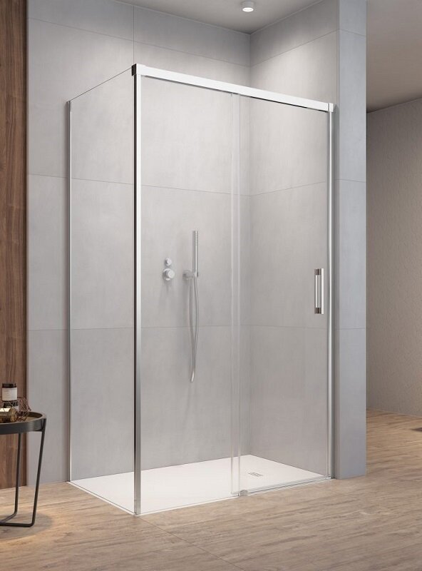 Изображение товара Душевая дверь Radaway Idea KDS 120x200.5 см раздвижная одностворчатая стекло хром