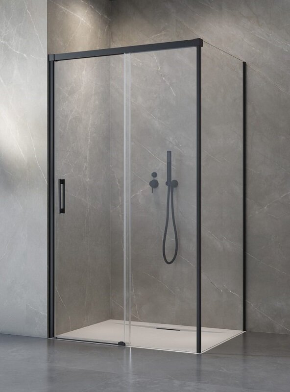 Изображение товара Душевая дверь Radaway Idea Black KDS 110x200.5 см раздвижная польша
