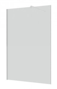 Изображение товара Шторка на ванну Grossman 120 x 140 см неподвижная, стекло прозрачное, хром, GR-103