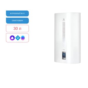 Изображение товара Электрический водонагреватель Electrolux EWH 30 SmartInverter PRO НС-1351162, однофазный, реверсивный, накопительный