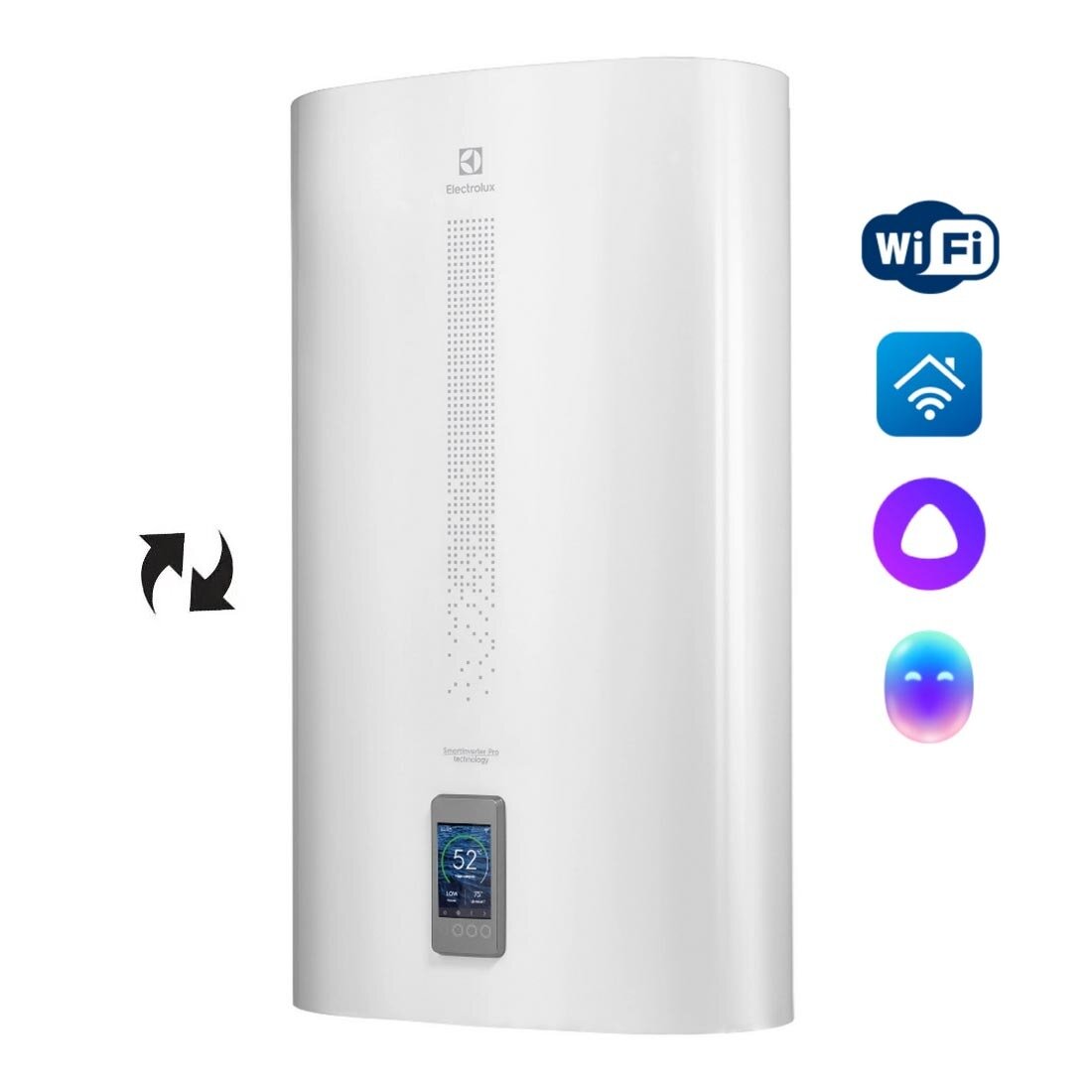 Изображение товара Электрический водонагреватель Electrolux EWH 80 SmartInverter PRO 80 л