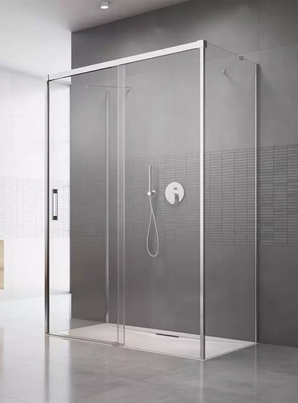 Изображение товара Душевая дверь Radaway Idea KDJ+S 110х200.5 см с прозрачным стеклом