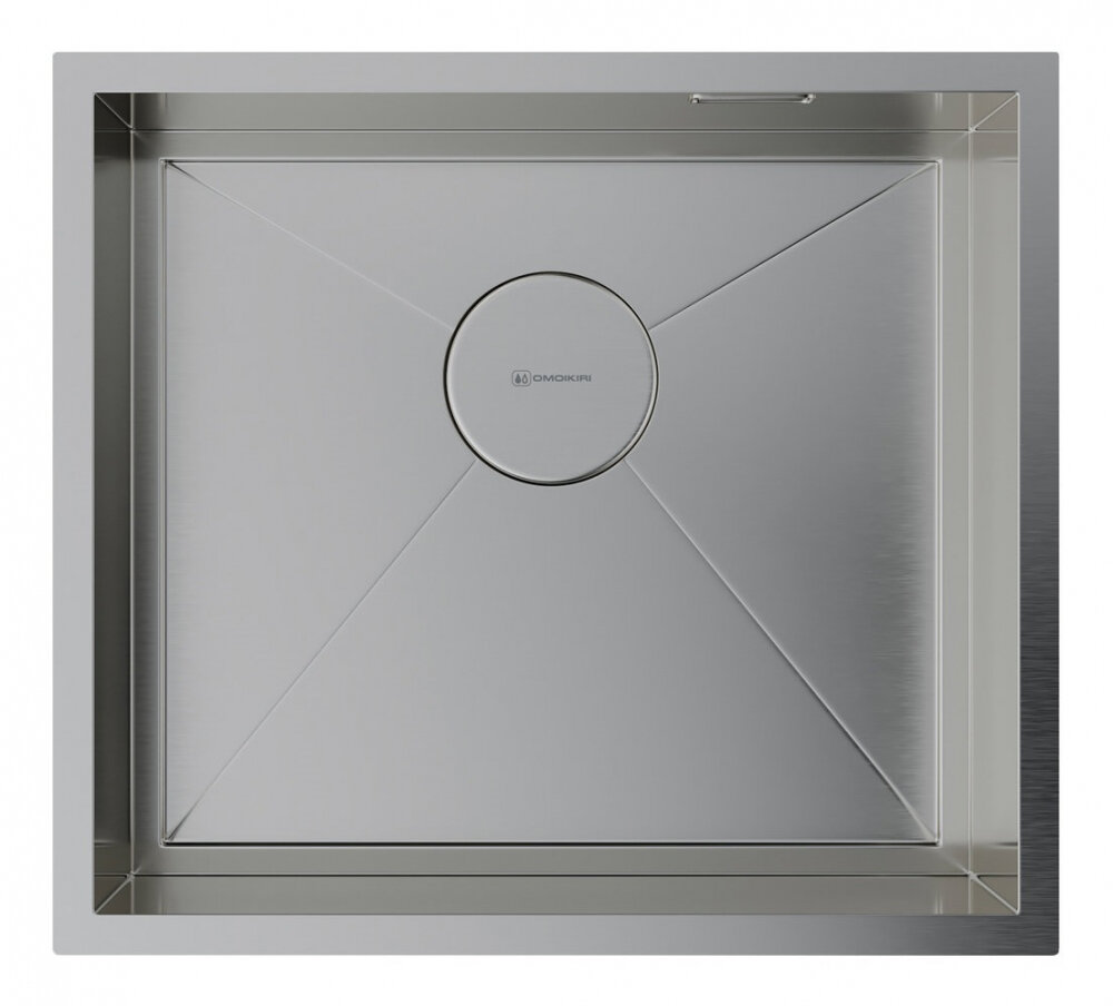Изображение товара Кухонная мойка Omoikiri Kasen 49-16 IN из нержавеющей стали, прямоугольная, 49x44 см