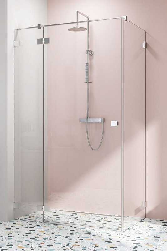 Изображение товара Душевая дверь Radaway Essenza Pro KDJ 80L 80x200 см стекло прозрачное хром профиль левая