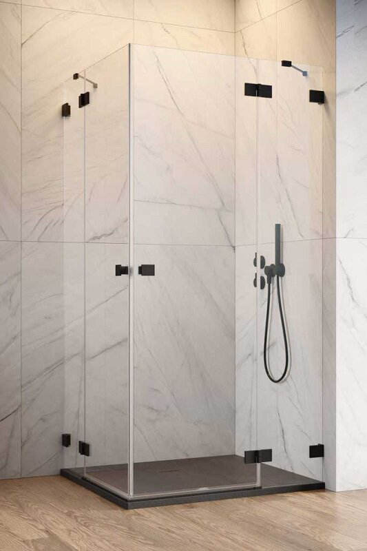 Изображение товара Душевая дверь Radaway Essenza Pro Black KDD 100L 6 мм с EasyClean