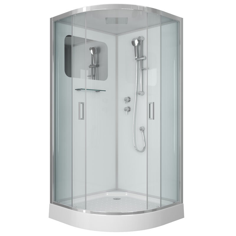 Изображение товара Душевая кабина Niagara Premium NG-6001-01 90x90, низкий поддон