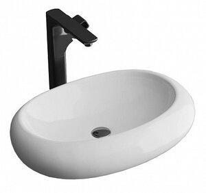 Изображение товара Раковина Grossman 64 x 44 см овальная, накладная, GR-3011