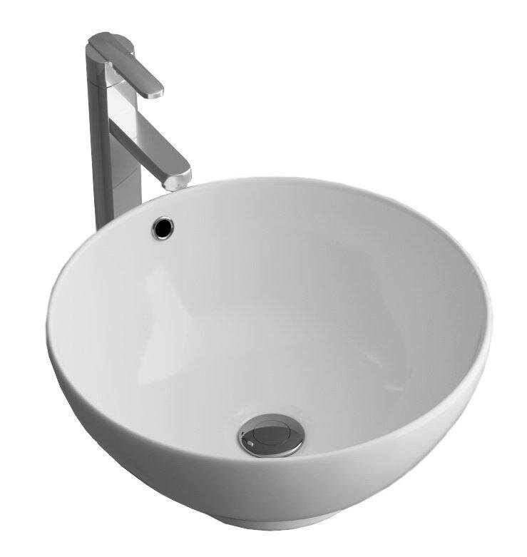 Изображение товара Раковина Grossman 42 x 42 см круглая, накладная, GR-3014
