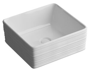 Изображение товара Квадратная накладная раковина Grossman 39.5x39.5 см белая GR-3026