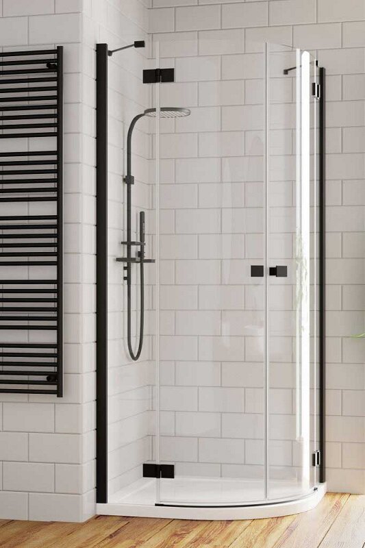 Изображение товара Душевая дверь Radaway Essenza New Black PDD 90L 90x200 см распашная