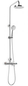 Изображение товара Душевая система Roca Victoria 5A2718C00, с термостатом, верхний душ 20 см, с изливом, хром