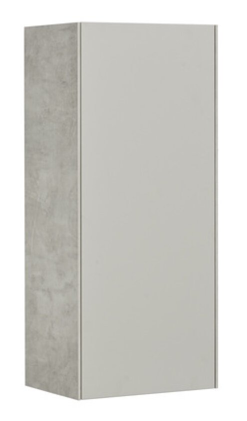 Изображение товара Подвесной шкаф для ванной комнаты Акватон Сохо 35 см серый с push-to-open
