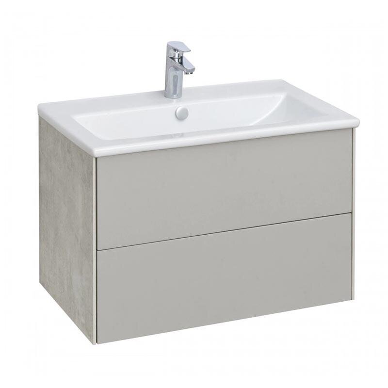 Изображение товара Тумба под раковину Акватон Сохо 75 см подвесная с системой push-to-open