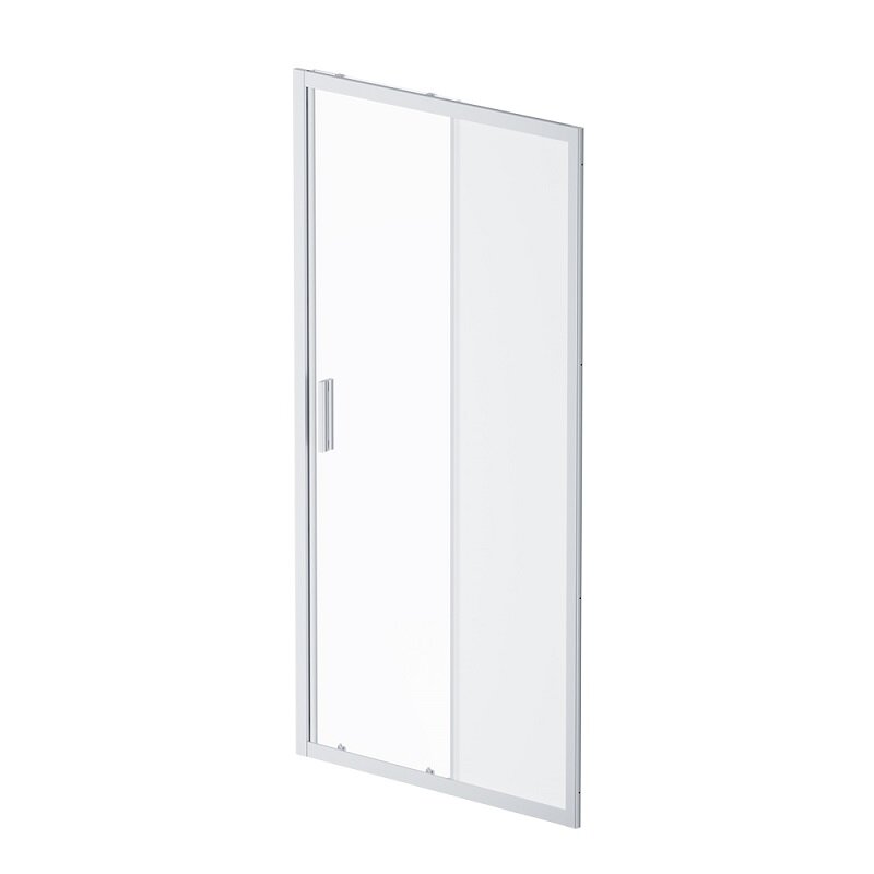 Изображение товара Душевая дверь в нишу Am.Pm Gem Solo 100x195 см раздвижная с матовым и прозрачным стеклом Германия