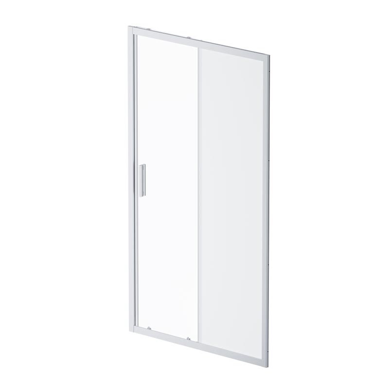 Изображение товара Душевая дверь в нишу Am.Pm Gem Solo 110х195 см раздвижная стекло хром матовый Германия