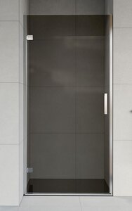 Изображение товара Душевая дверь Vincea Flex VDP-1F 90 см распашная, стекло тонированное, хром, VDP-1F900CG