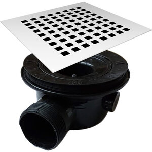 Изображение товара Сифон Vincea для поддонов из камня VST-2SR2B c гидрозатвором, черный, VSPH-2SR2B