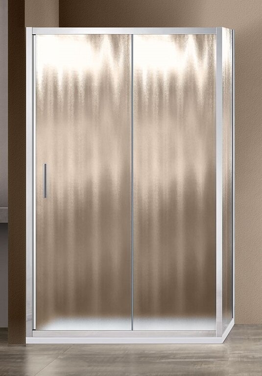 Изображение товара Душевой уголок Vincea Garda VSR-1G1 160x80 см с раздвижной дверью и стеклом шиншилла
