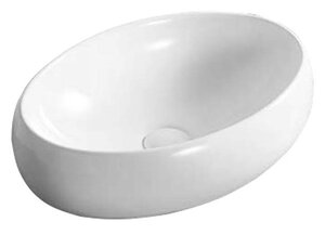 Изображение товара Раковина Belbagno 48 см белая овальная накладная BB1085 для ванной кухни
