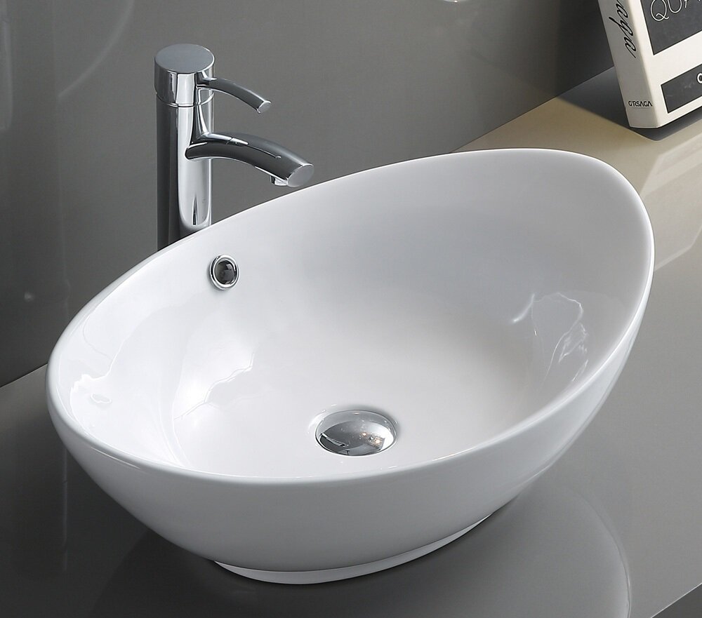 Изображение товара Раковина Belbagno 60 см, белый, BB1087