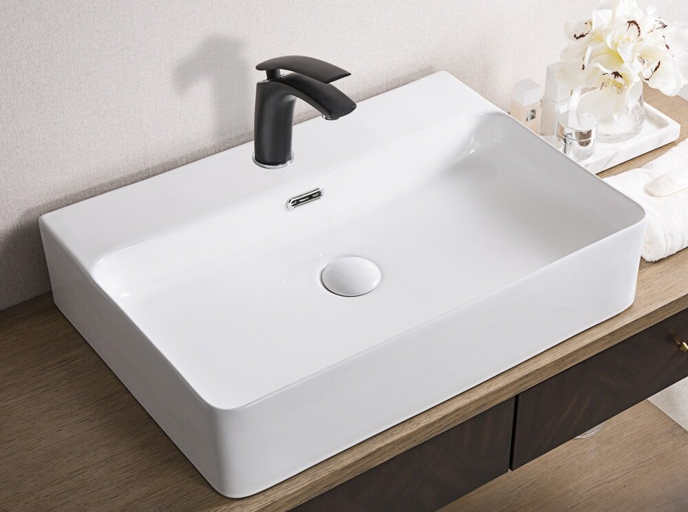 Изображение товара Раковина Belbagno 60 см Ванная или кухня с переливом и дизайном