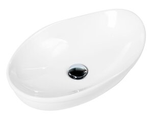 Изображение товара Раковина Belbagno 52 см белая овальная накладная BB1362