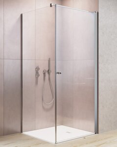 Изображение товара Душевой уголок Radaway EOS KDJ I 90/R, 90 х 90 см, стекло прозрачное, профиль хром, дверь правая, 137503-01-01R
