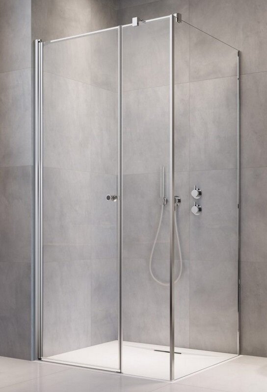 Изображение товара Душевой уголок Radaway EOS KDS I 100L х 80 см, стекло прозрачное, профиль хром, левая, 137550-01-01L