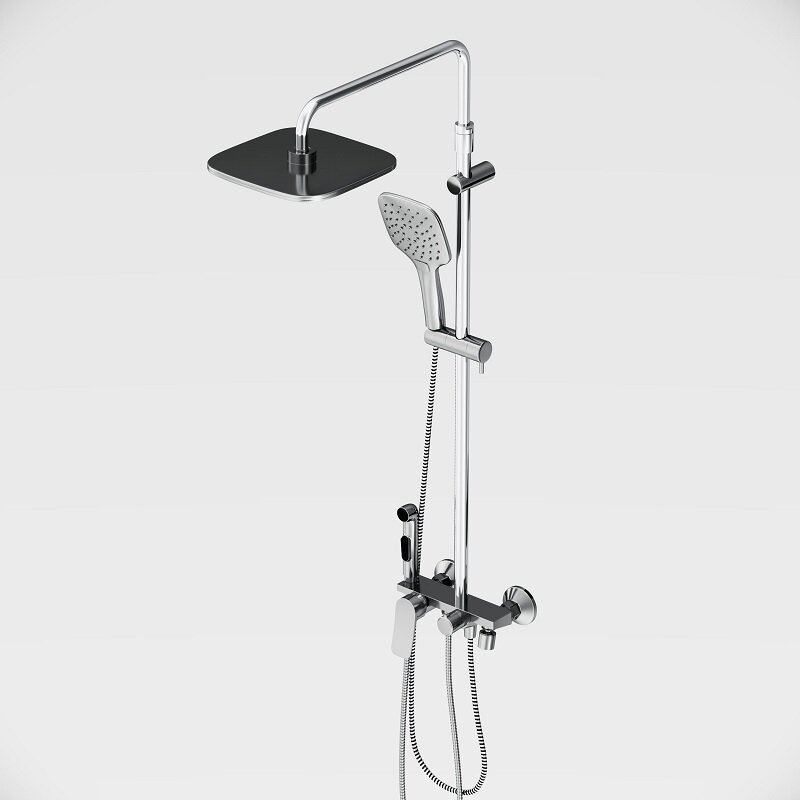 Изображение товара Душевая система Damixa Apollo с гигиенической лейкой и верхним душем