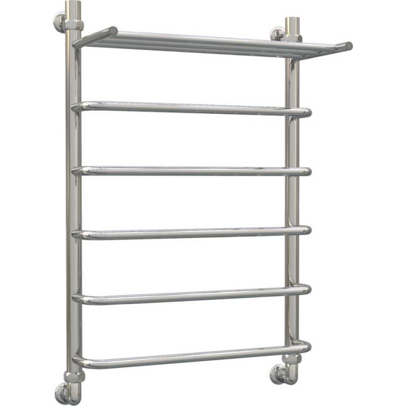 Изображение товара Водяной полотенцесушитель Акванерж Скоба с полкой 50x80 см хром