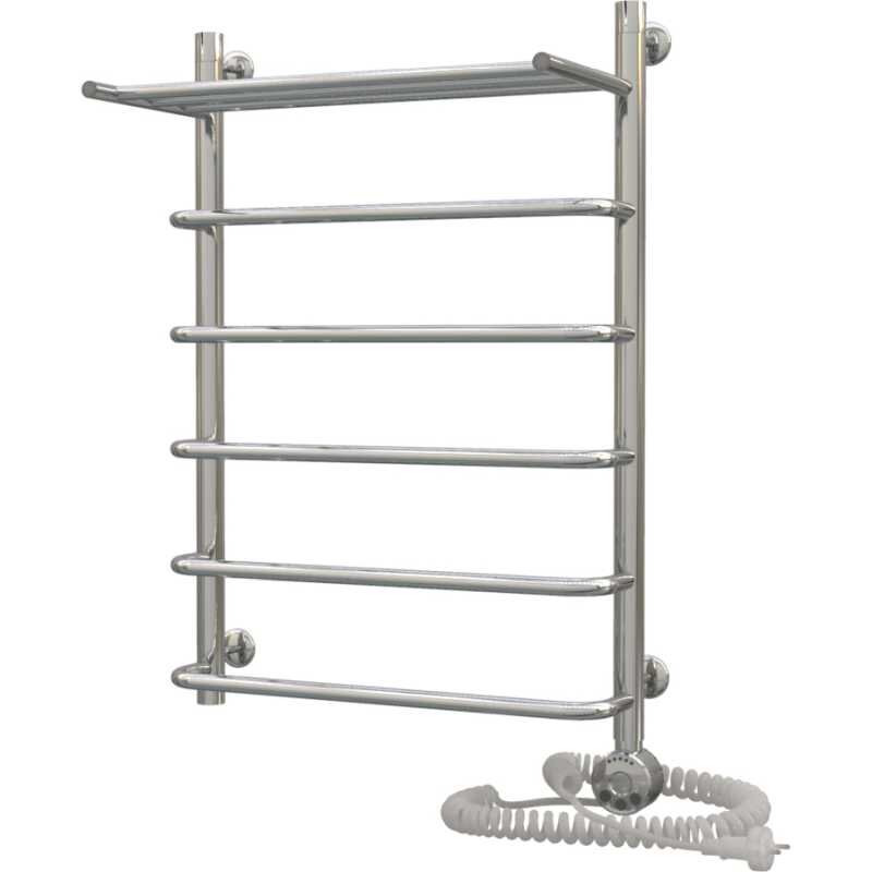 Изображение товара Электрополотенцесушитель Акванерж Скоба 60х80 см с полкой хром