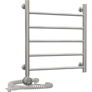 Изображение товара Полотенцесушитель электрический Акванерж Прямая, ширина 50 см, высота 50 см, подключение справа, хром, 000-10A5050_R